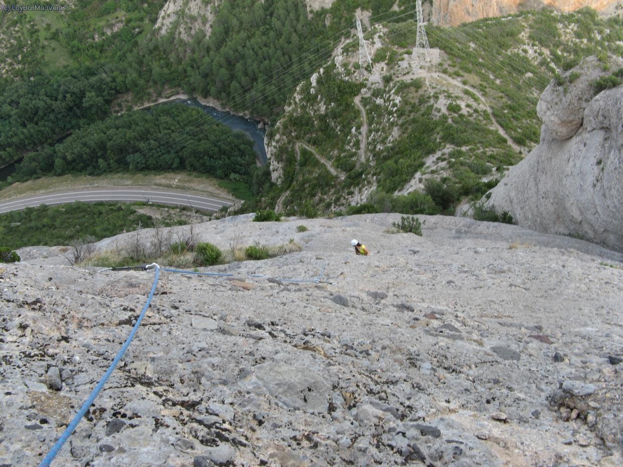 Desde el final de la via