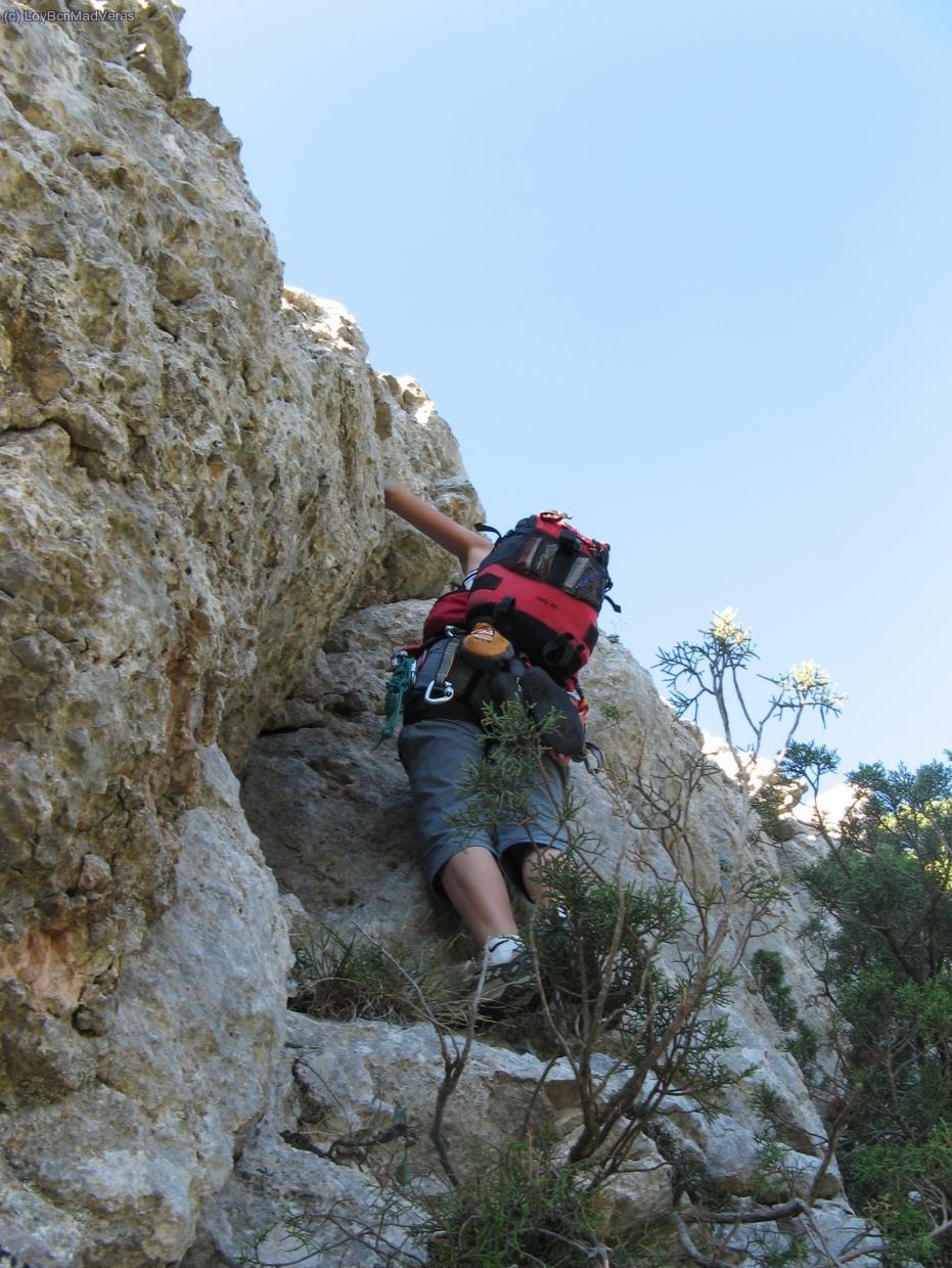 Llegando al paso de IV en el diedro
