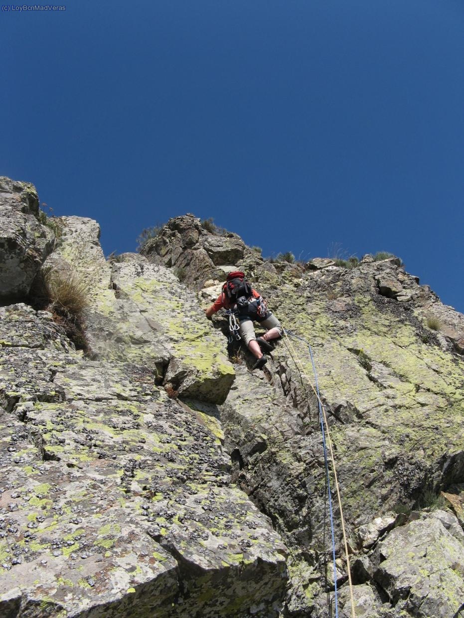 Madveras en el tercer largo