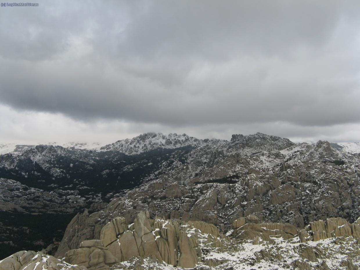 Vista desde la cima del Yelmo