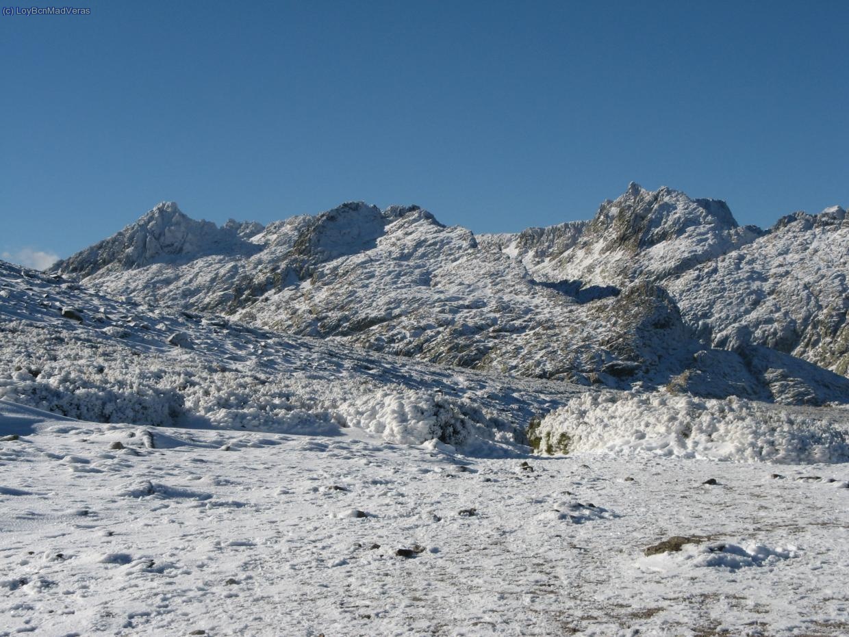 Vista del Circo de Gredos desde los Barrerones