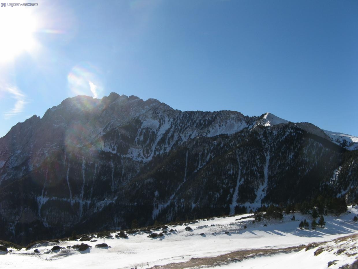 Vista del Pedrafroca.
