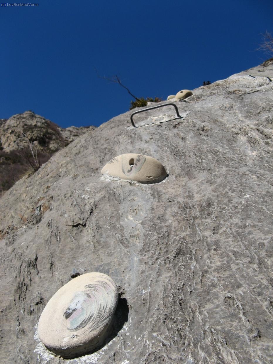 Tramo con presas, hay muchas que estan rotas.