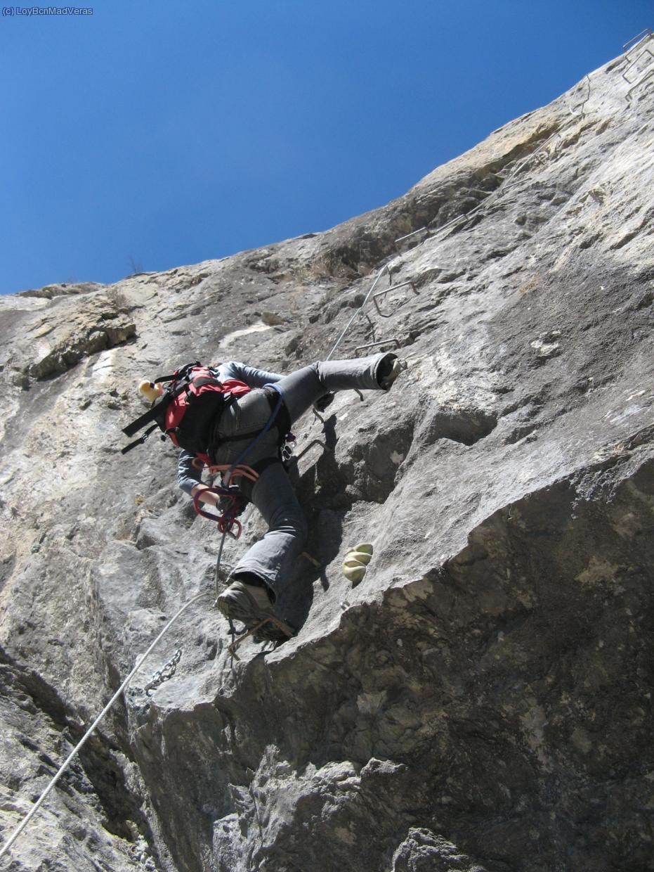 En el primer desplome