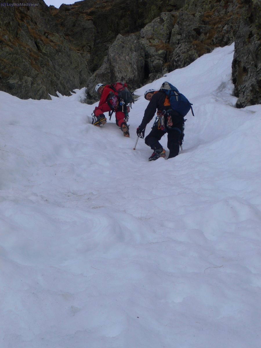 Loybcn y Madveras entrando en el corredor
