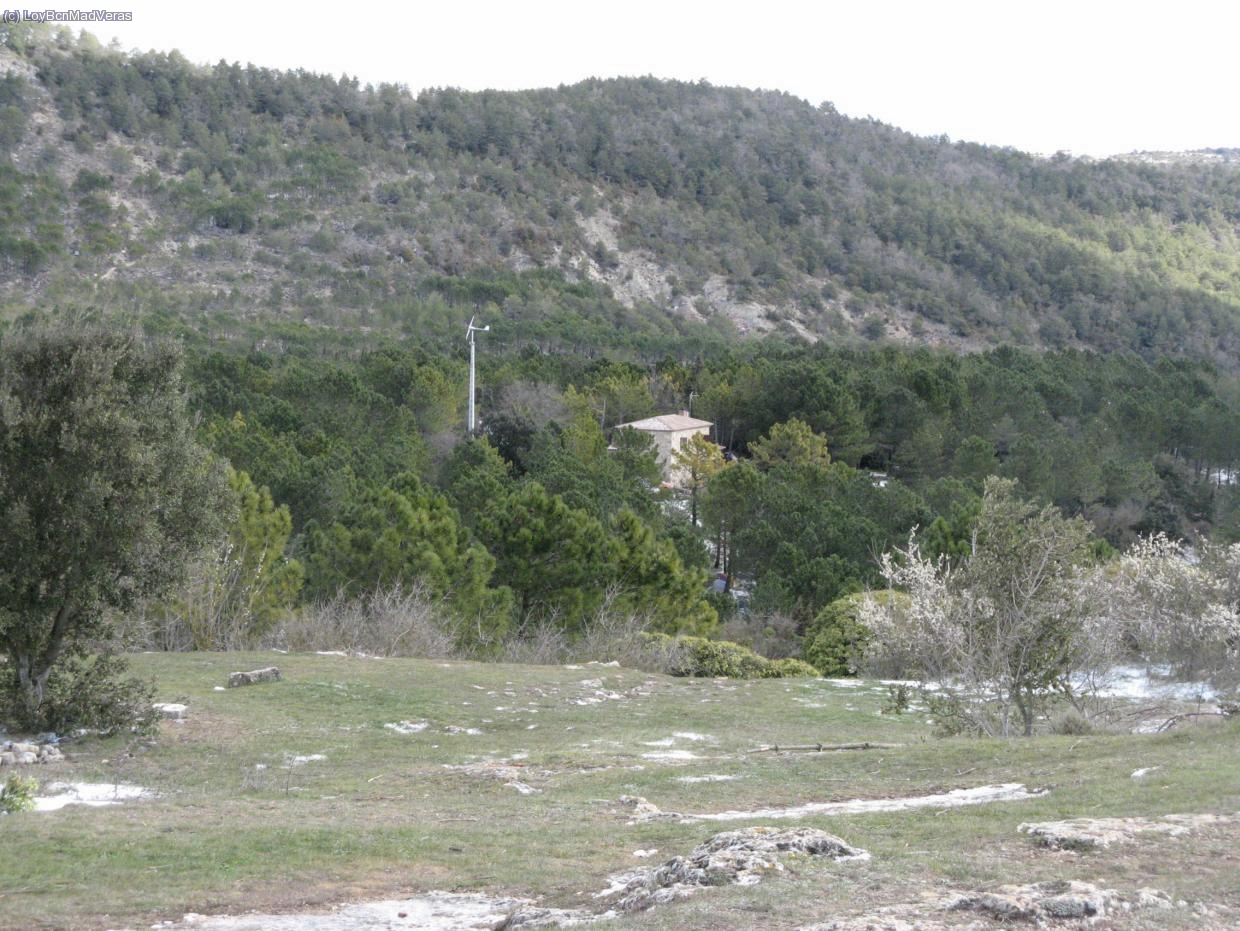 La nieve aguanto poco