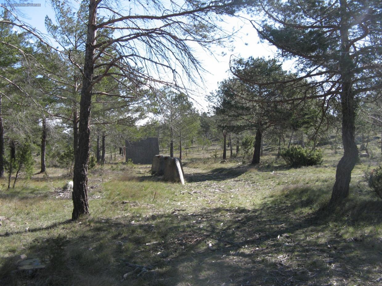 Antiguo terreno militar. La pista de entreno
