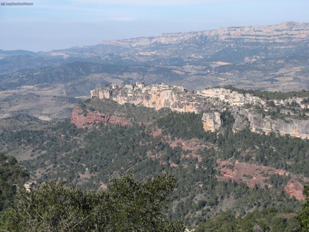 Impresionante vista de Siurana