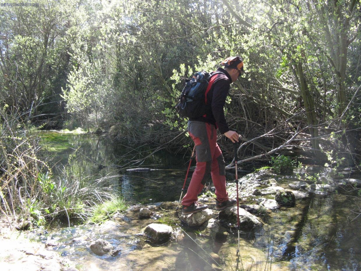 Cruzando el Glorieta