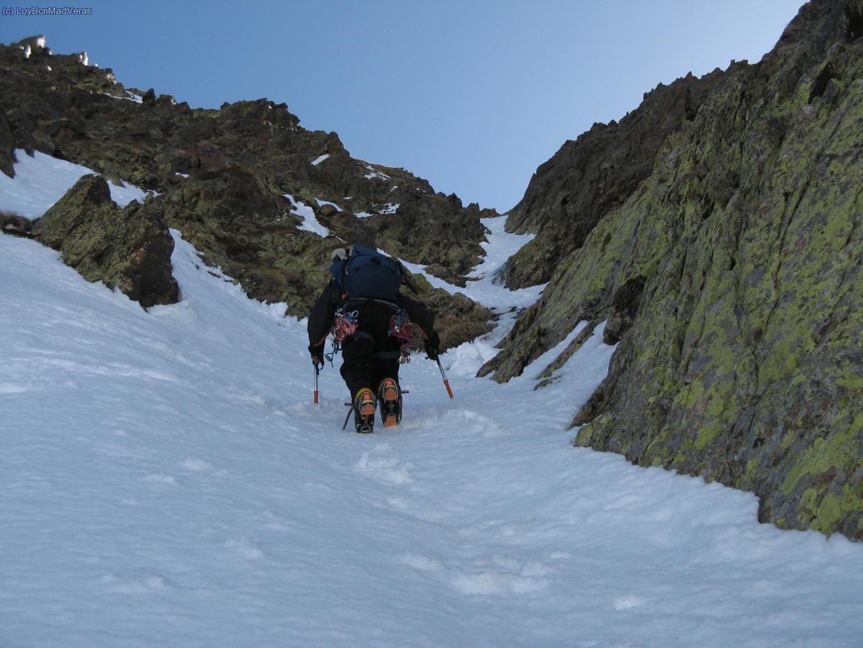 Madveras camino del primer resalte
