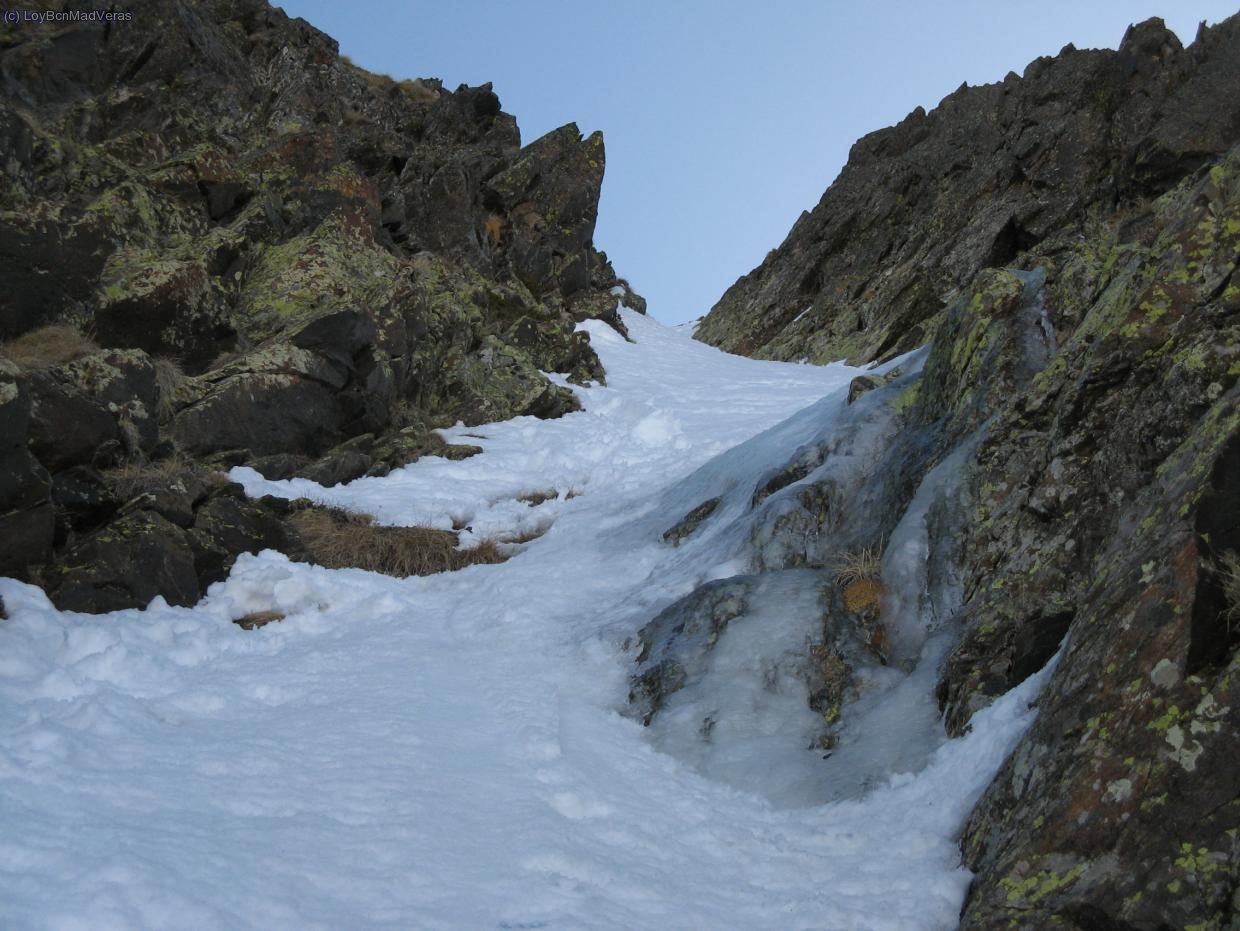Segundo resalte de hielo.