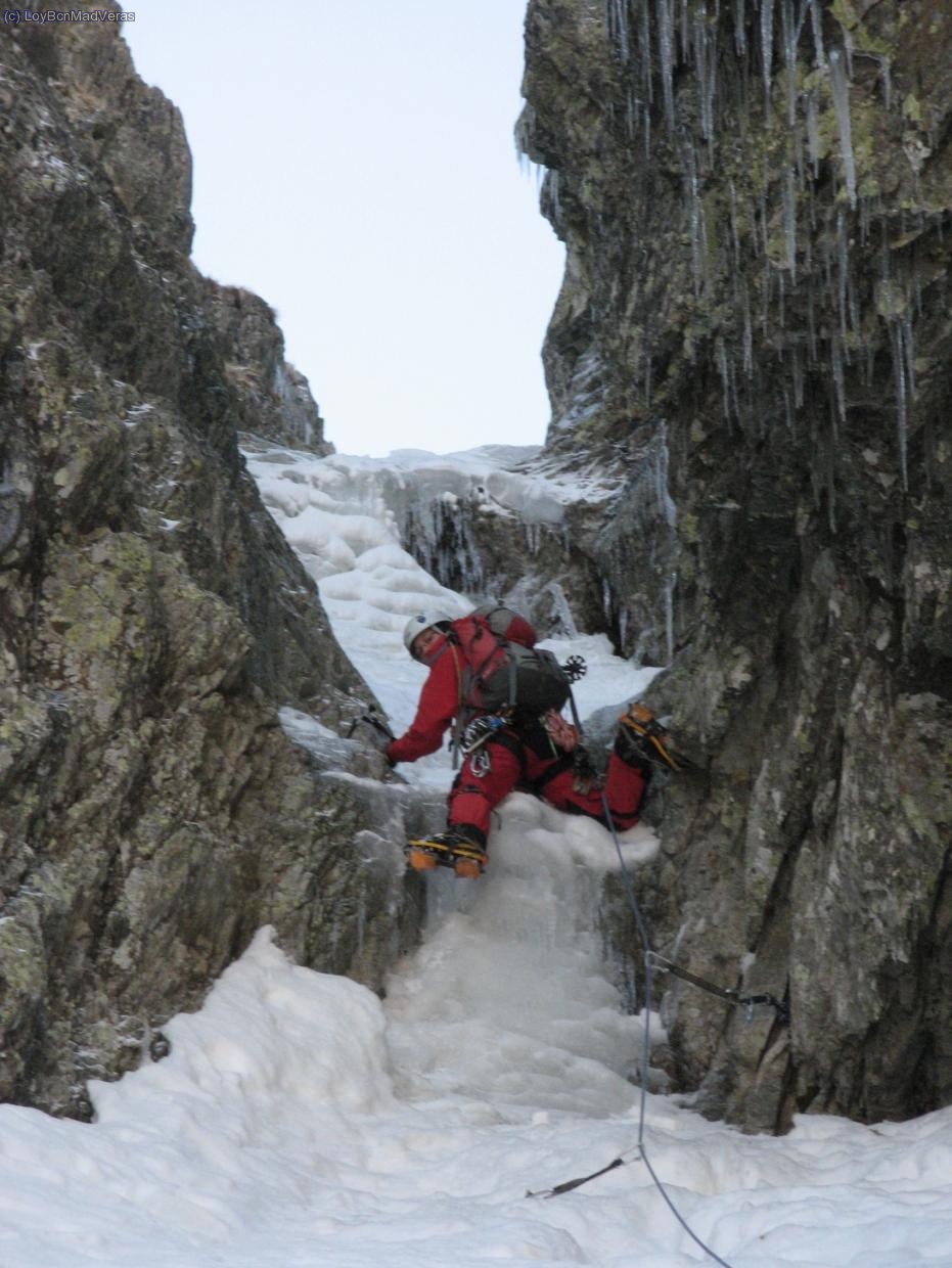 Primer resalte con hielo ya justo, loybcn se lo sacó en mixto.