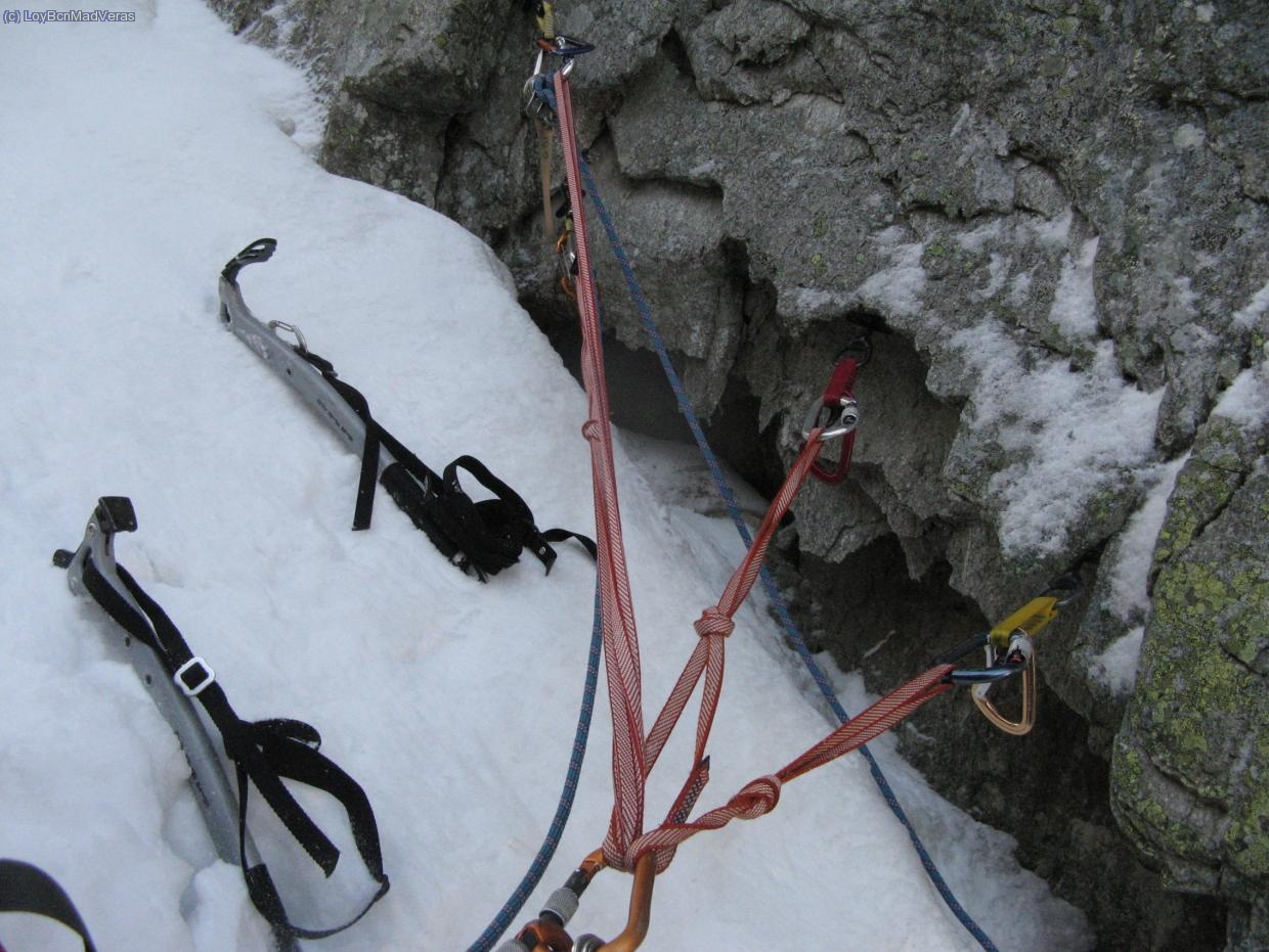 Super reunión a prueba de bombas con 4 friends, la reunión con parabolts quedaba demasiado alta.
