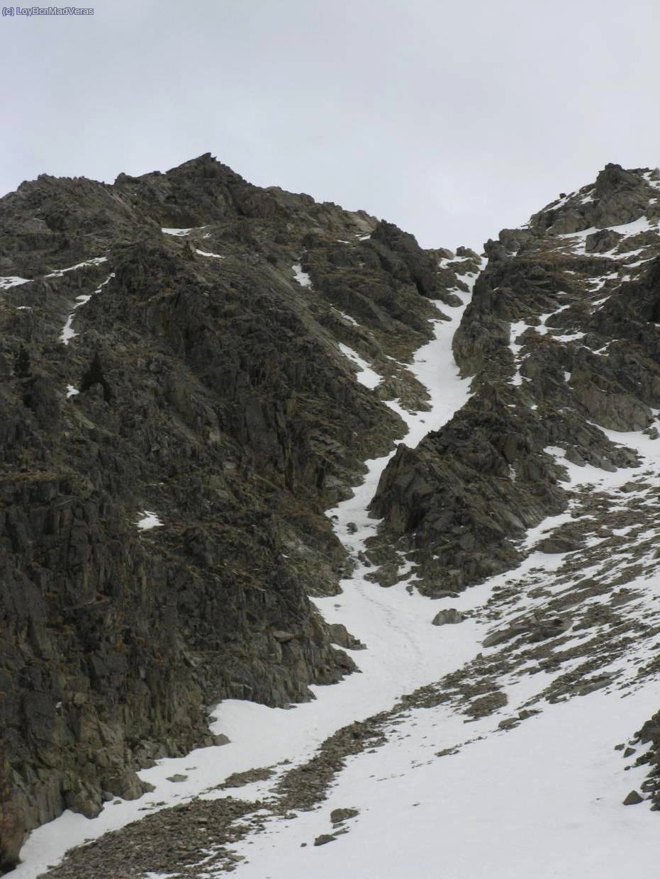 La canal Occidental del Petit se ve en perfectas condiciones