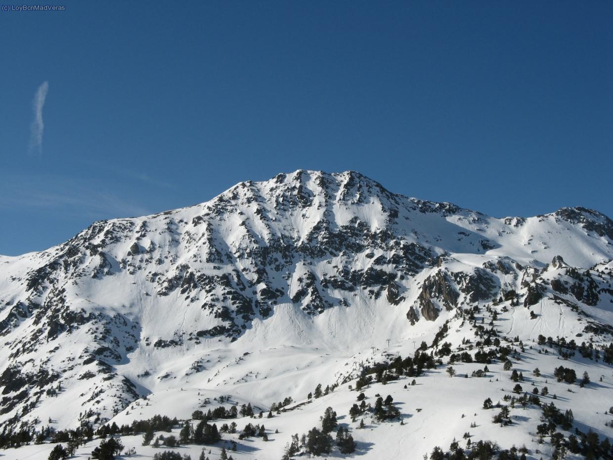 Cara norte Pic d´Arcalís