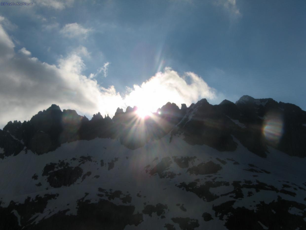 Amanecer en la Cresta del Diablo
