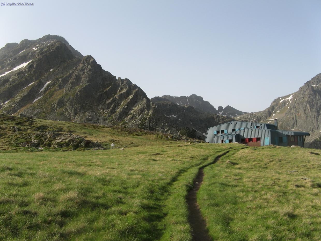 Llegamos al refugio