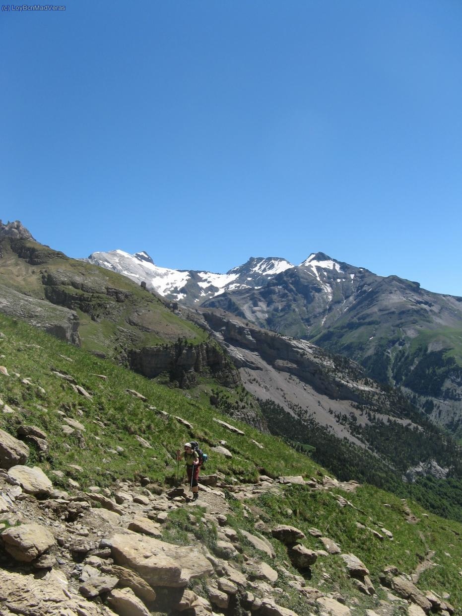 Loybcn con la Munia y el Robiñera al fondo