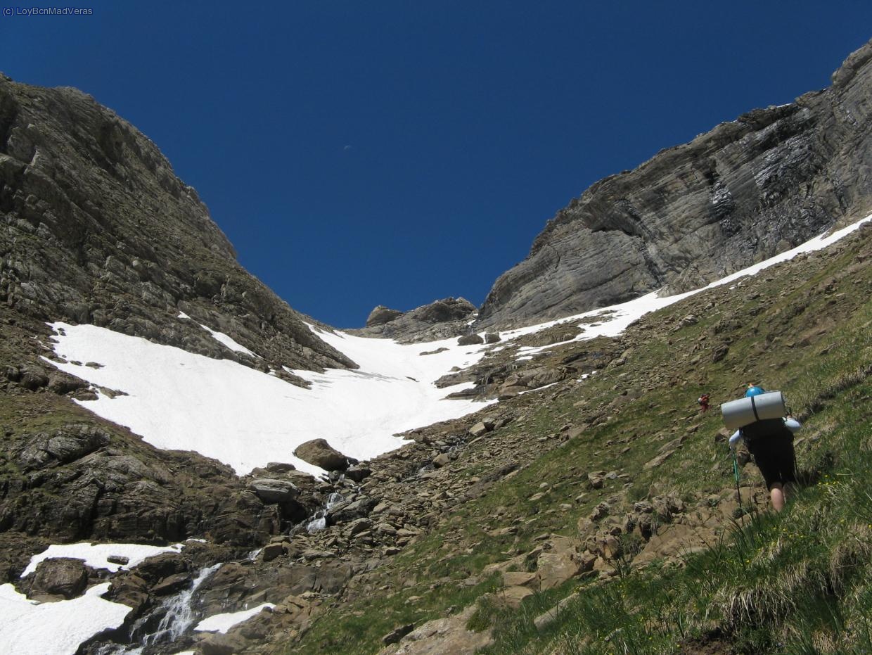 Llegamos al embudo de acceso al Balcón