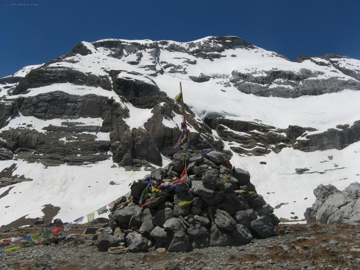 Banderolas y Norte del Perdido, parece que estemos en alguna gran Cordillera del mundo ;)