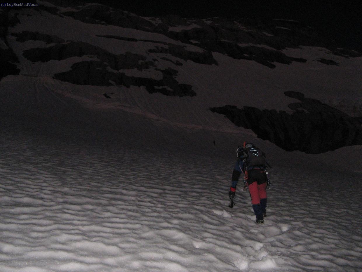 Manu camino de la rimaya y el segundo glaciar