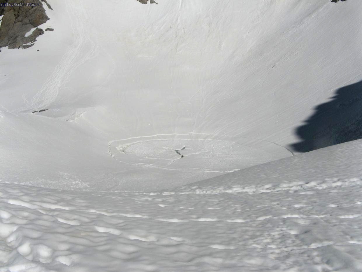 El Lago Helado, parece que sea mayo de la nieve que hay