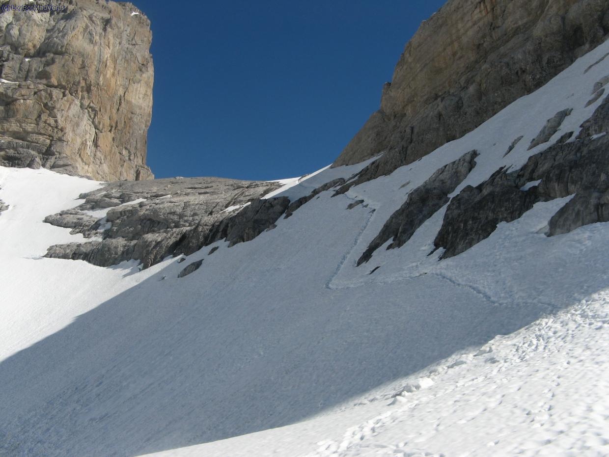 Subida al collado del Cilindro