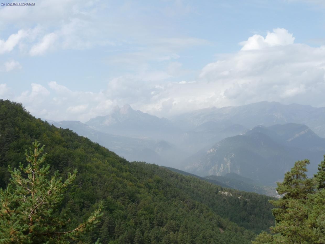 En algunos puntos las vistas son preciosas