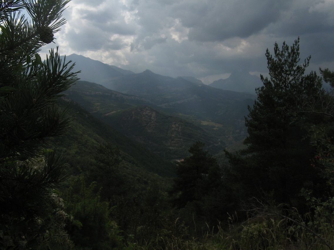 Por el Pedraforca debe estar cayendo una buena