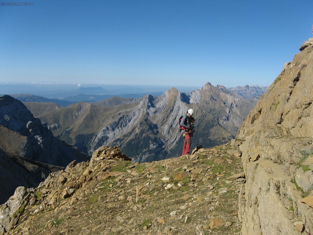 Llegamos a esta faja herbosa