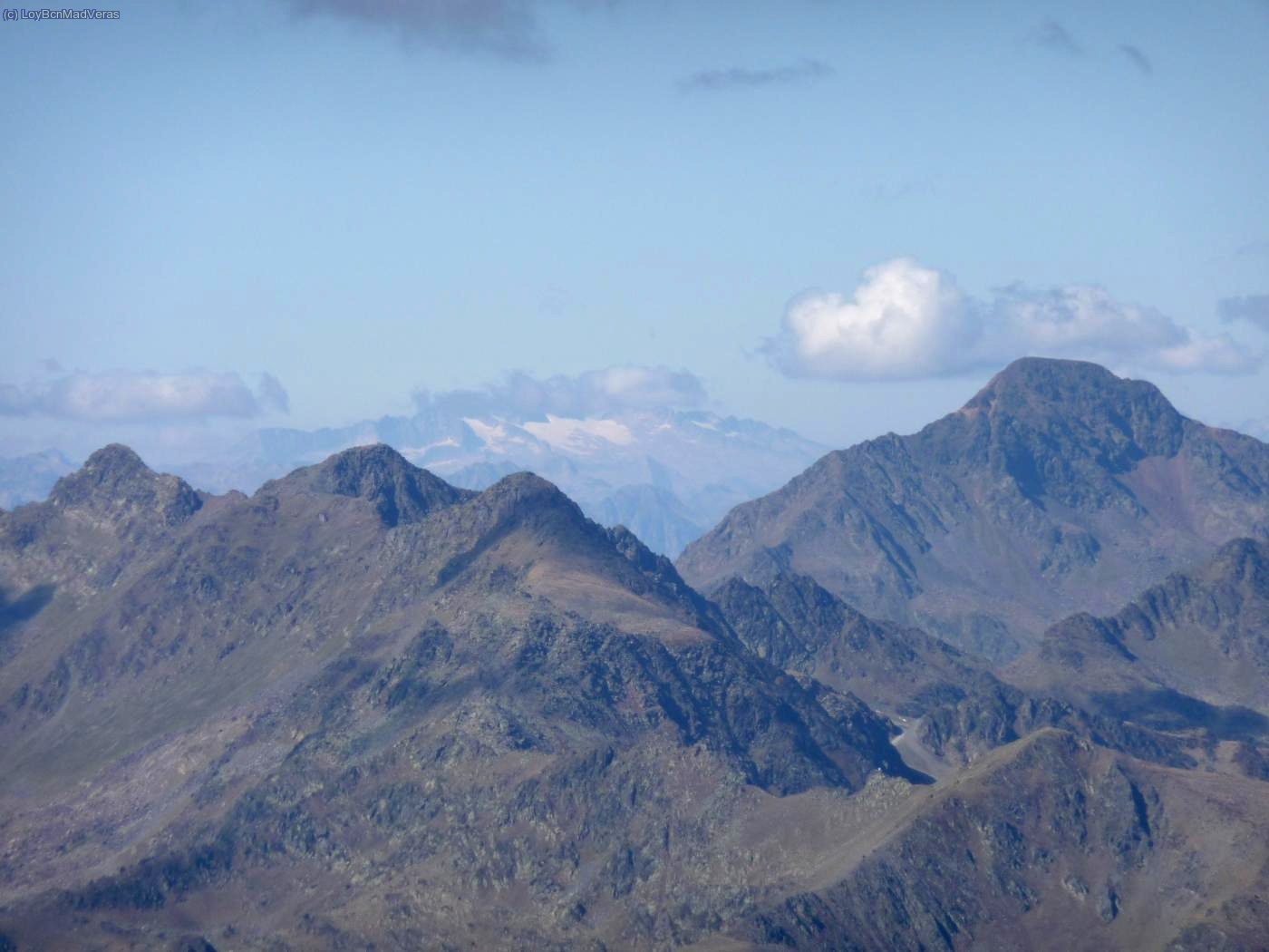Vista de las Maladetas