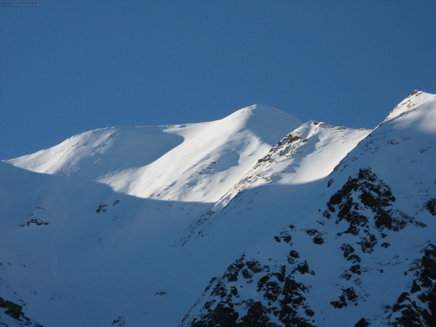 Puy Redon y corredor de la Y