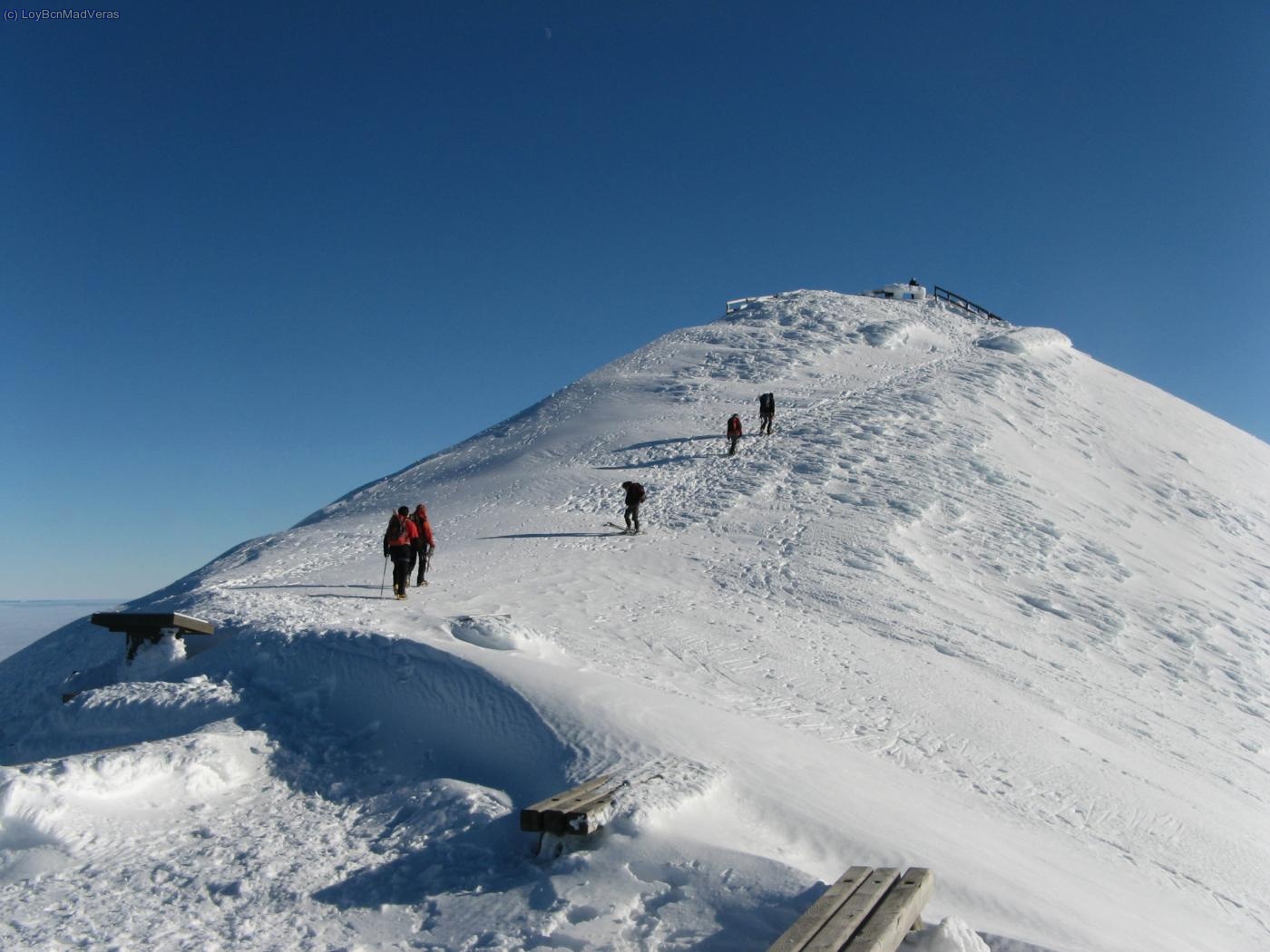 Vista de la cima