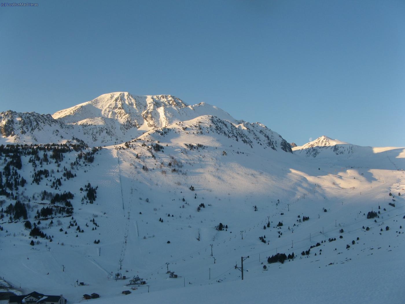 Vemos el fontfreda desde el collado