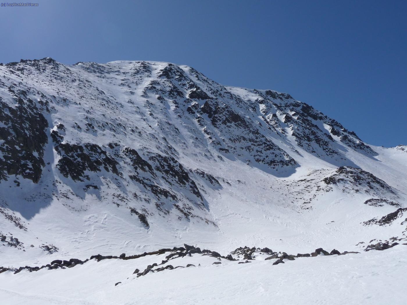Panormaica d ela cara norte del Fontfreda