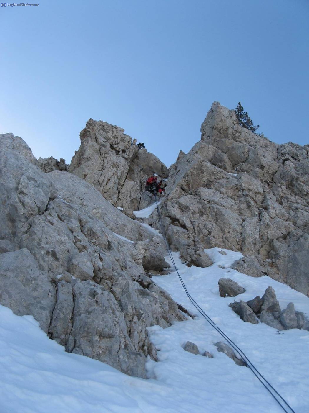 3er r&aacute;pel desde un pinito