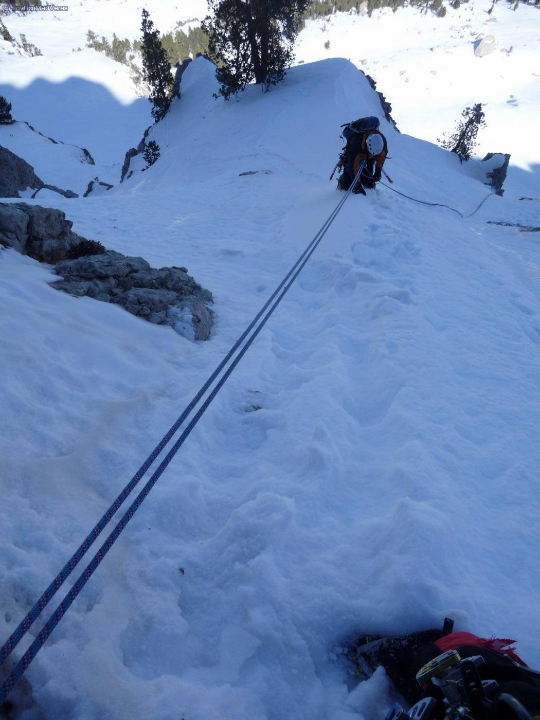 2o r&aacute;pel desde un merlet