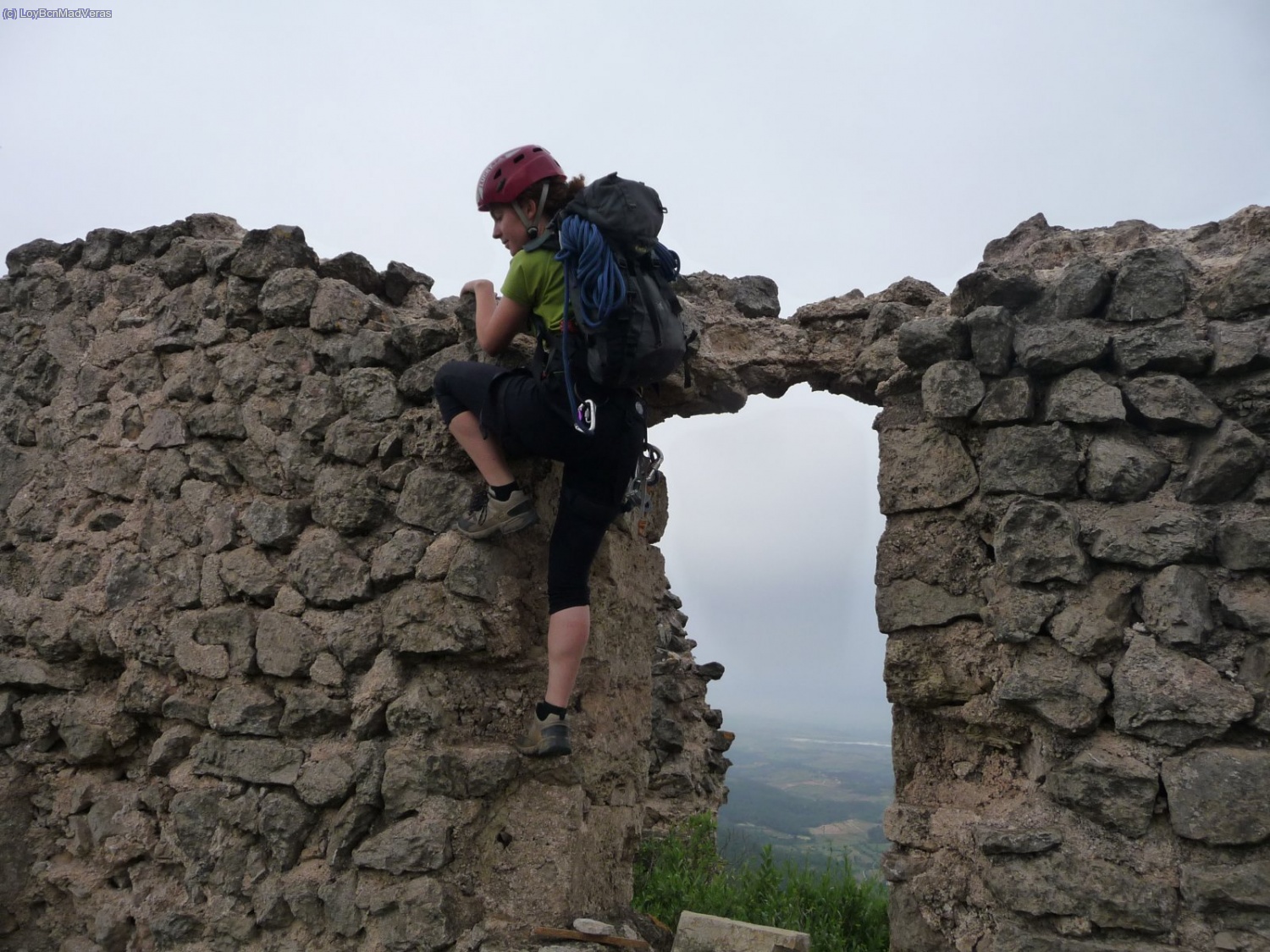 Orene necesita subir m&aacute;s arriba!! Castell de Montmell