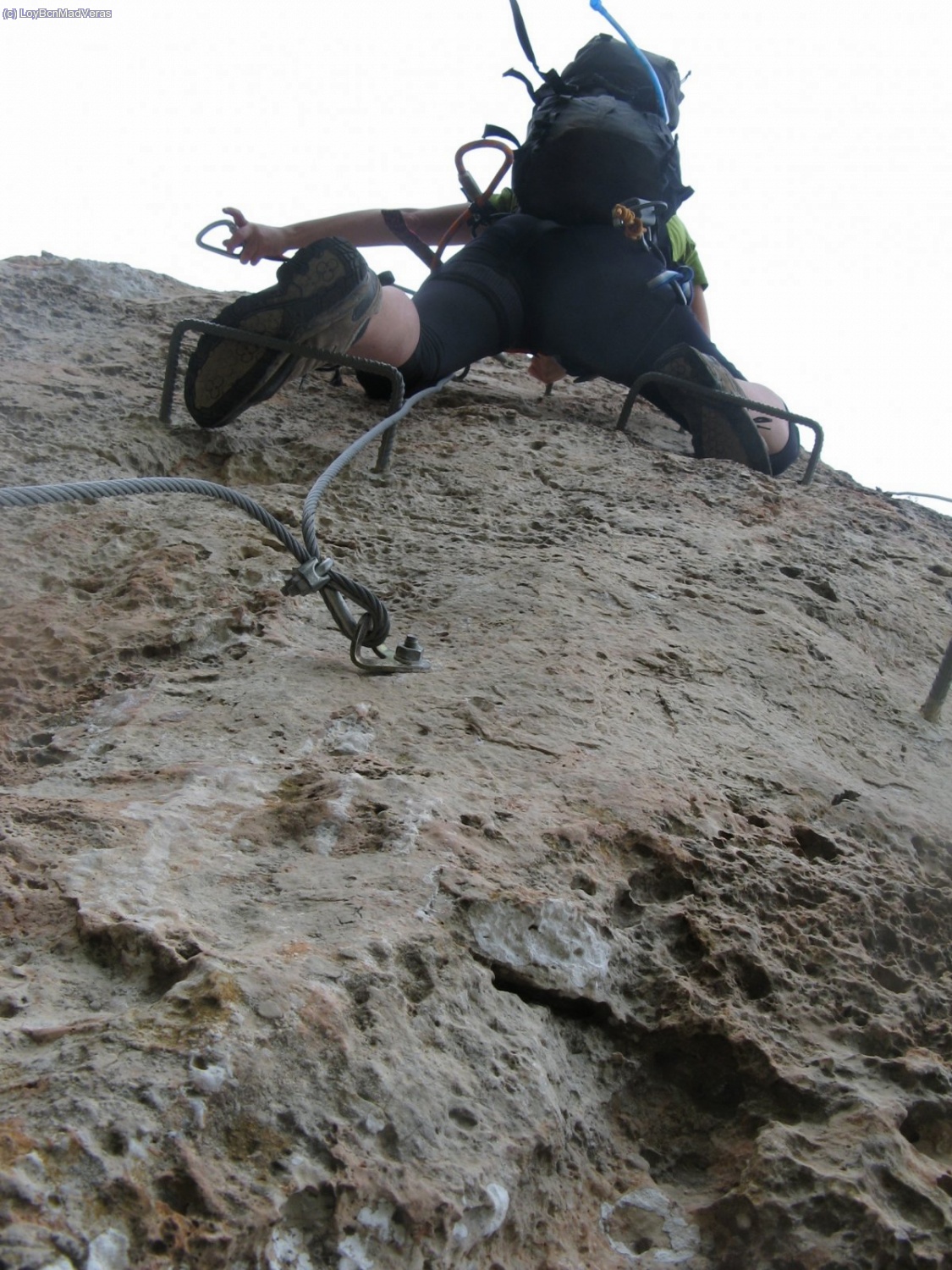 Pasos muy obligados, a nuestro parecer bastante mal equipados... o puede ser que sea ese par&aacute;metro la difucultad???... que cada uno juzgue a su parecer...