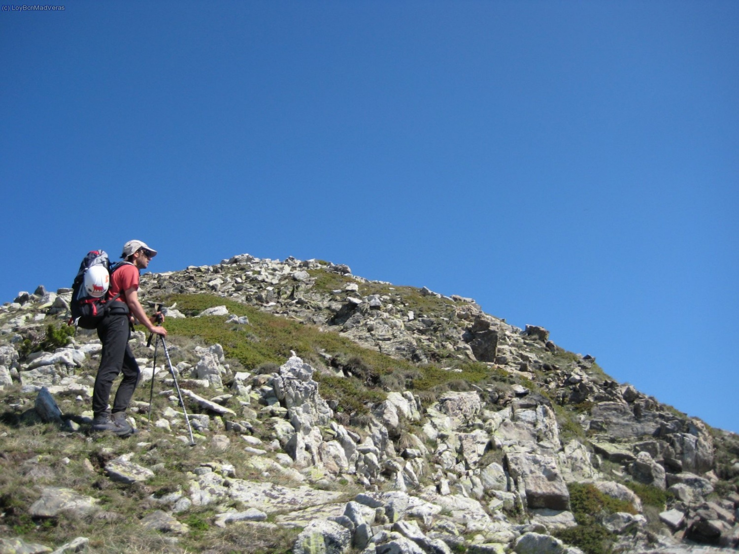 Últimos metros a cima