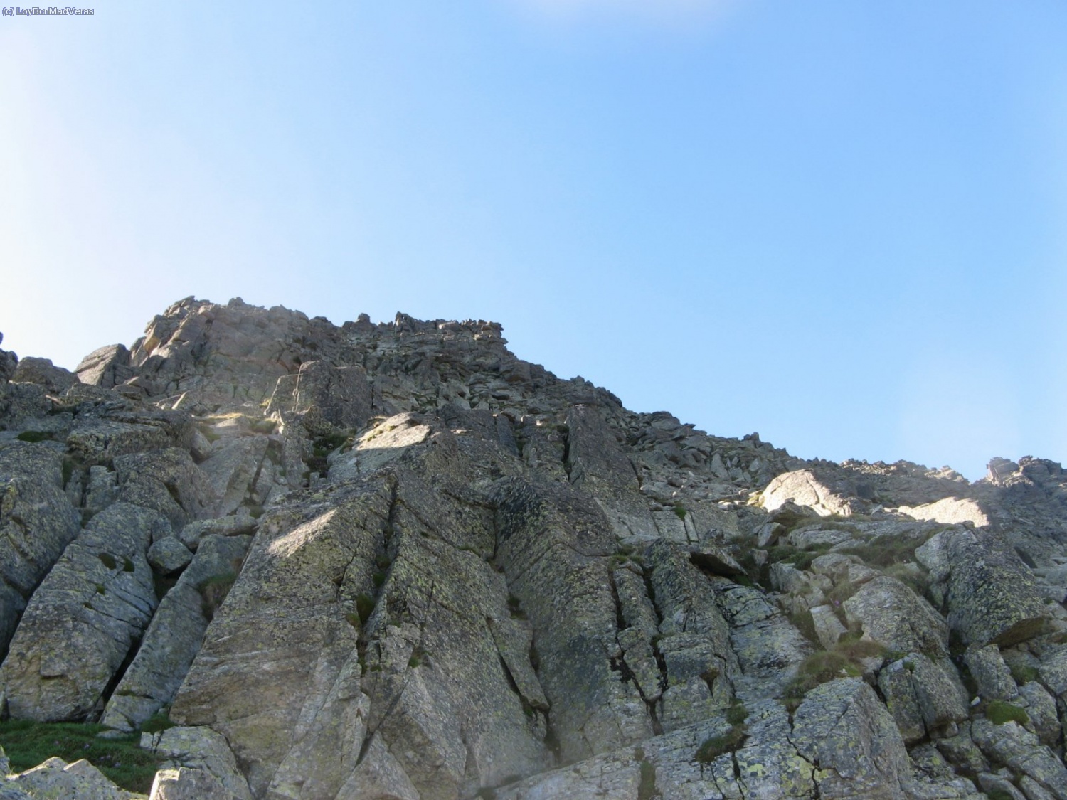 Subimos hacia el Pic de Noe por la via normal al Escobes