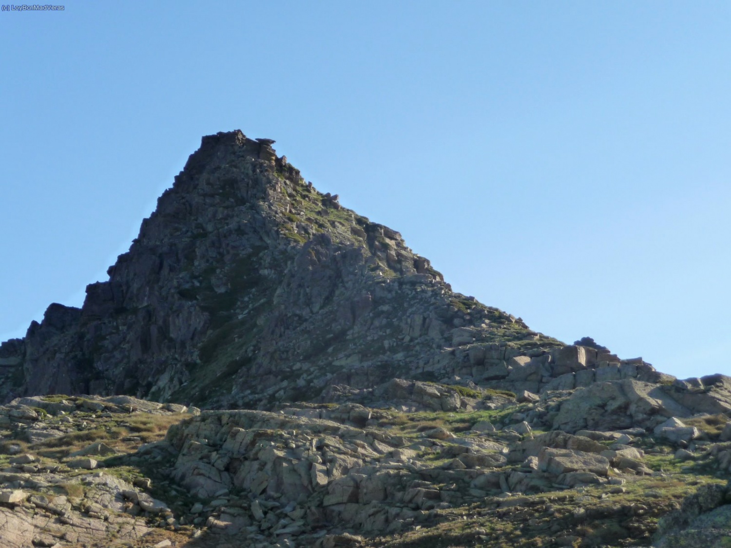 Pico Ruf desde el Coll d