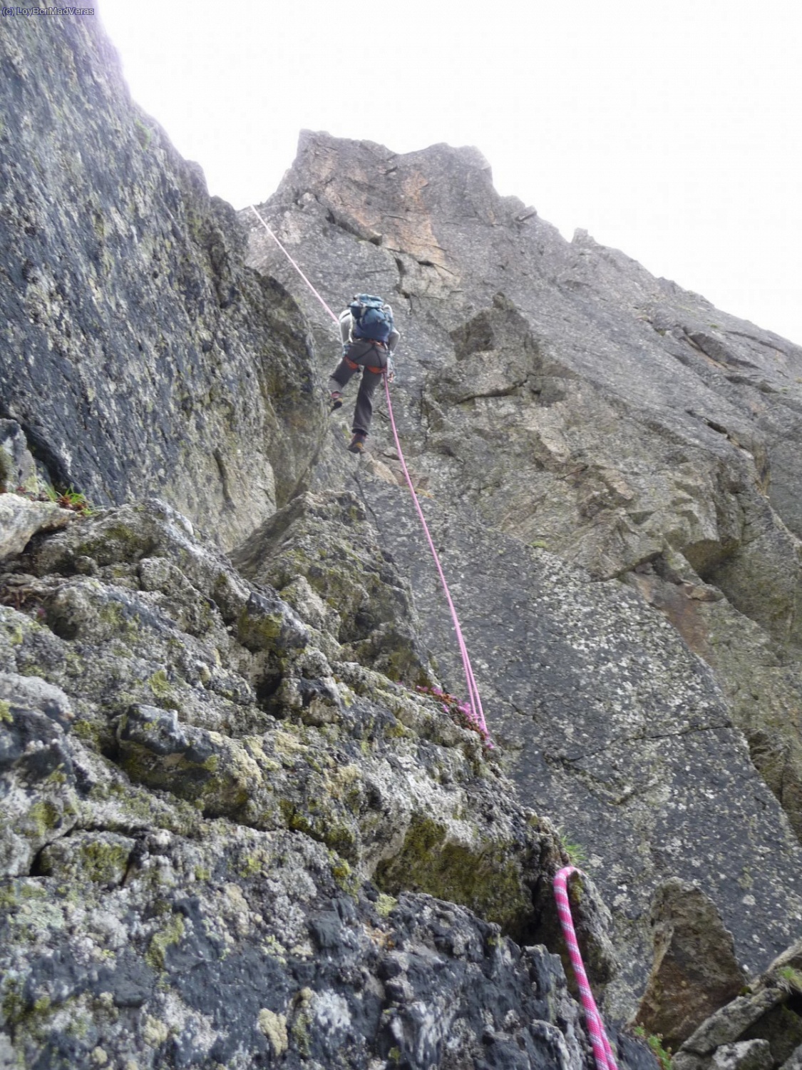 Es un rapel espectacular.