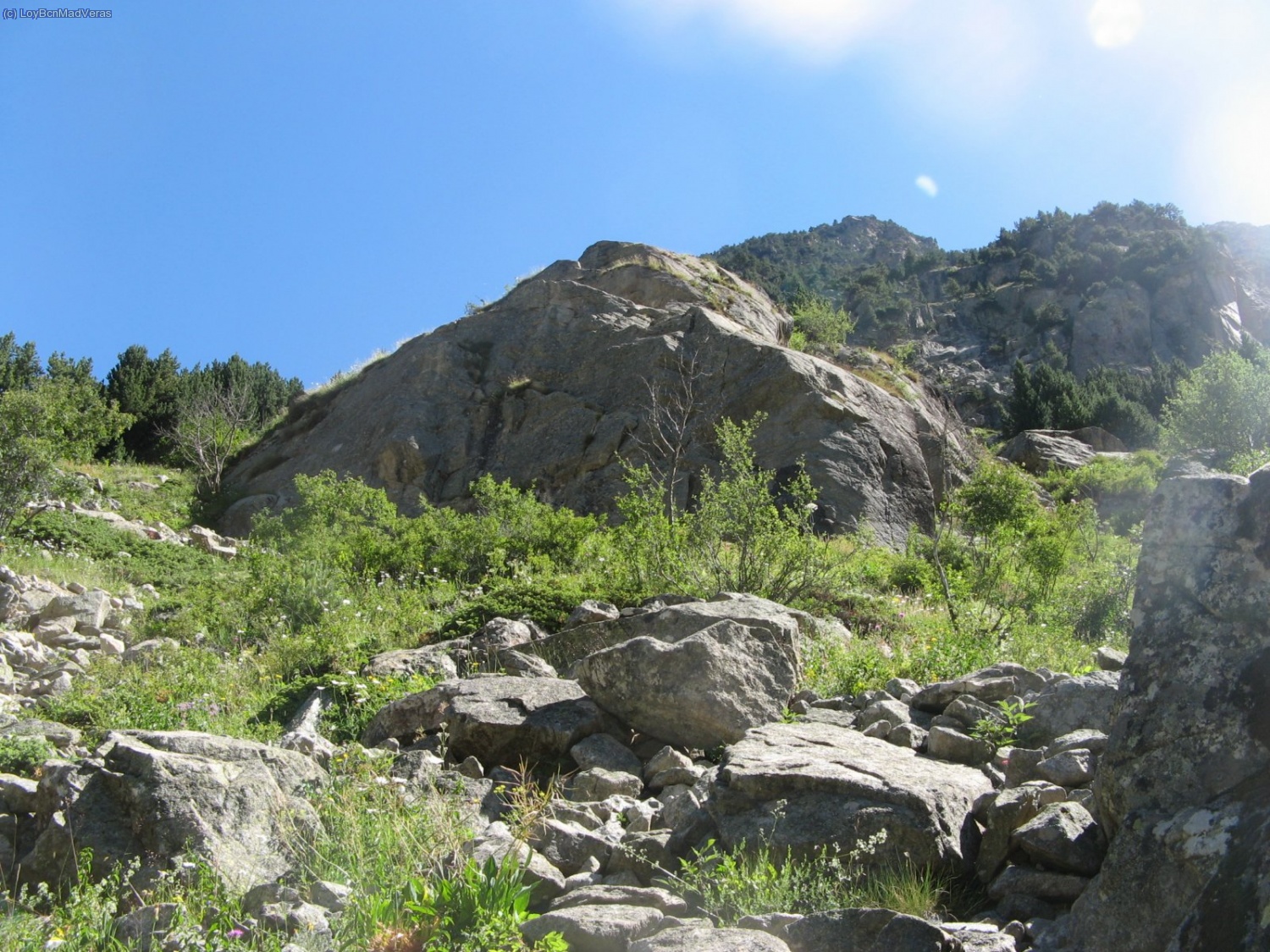 Vista general de le Petite Rochaille