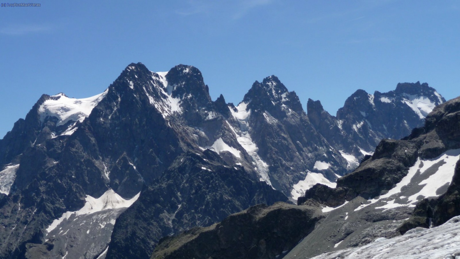 Pelvoux, Sans Nom, Ailefride,...