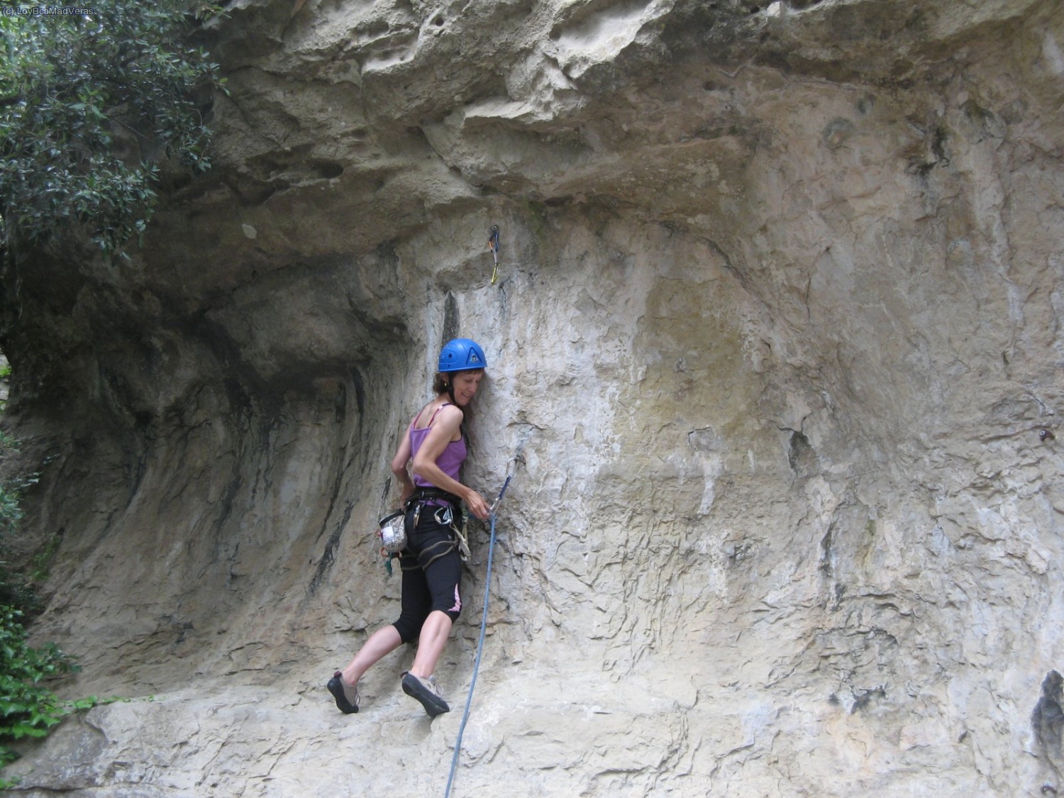 Eli en el inicio de "Estic a foc", 6c