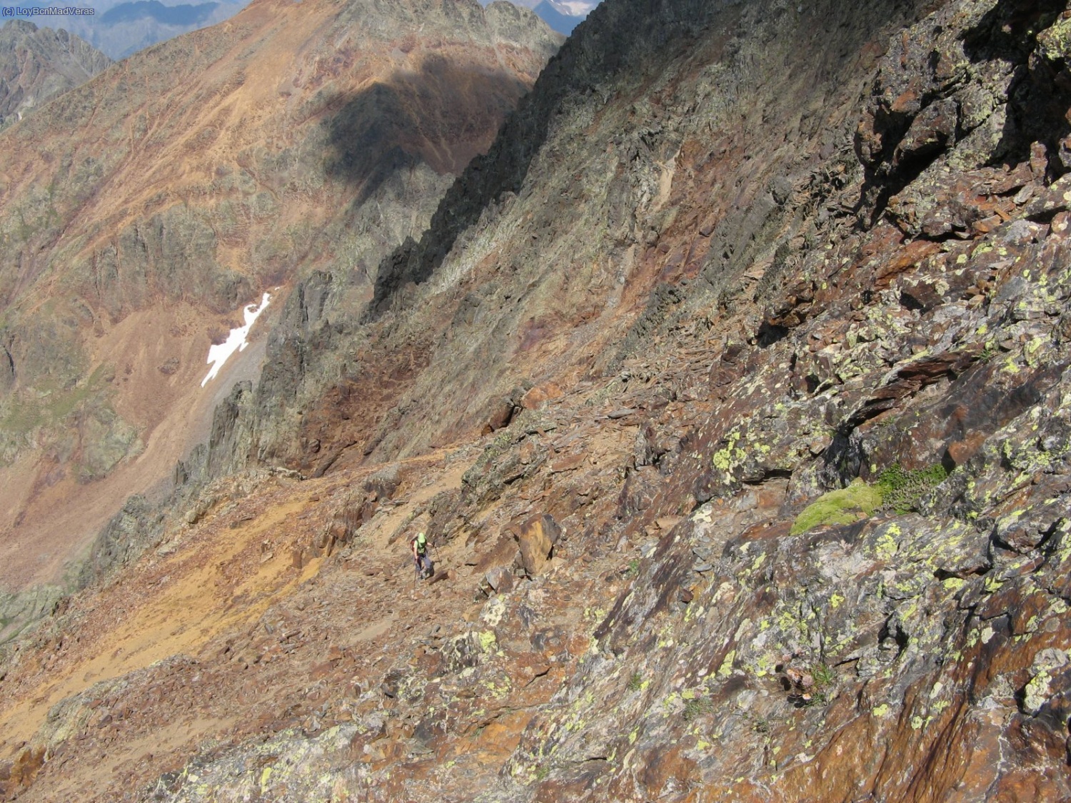 &Uacute;ltimos pasos para llegar a la Punta Gabarr&oacute;