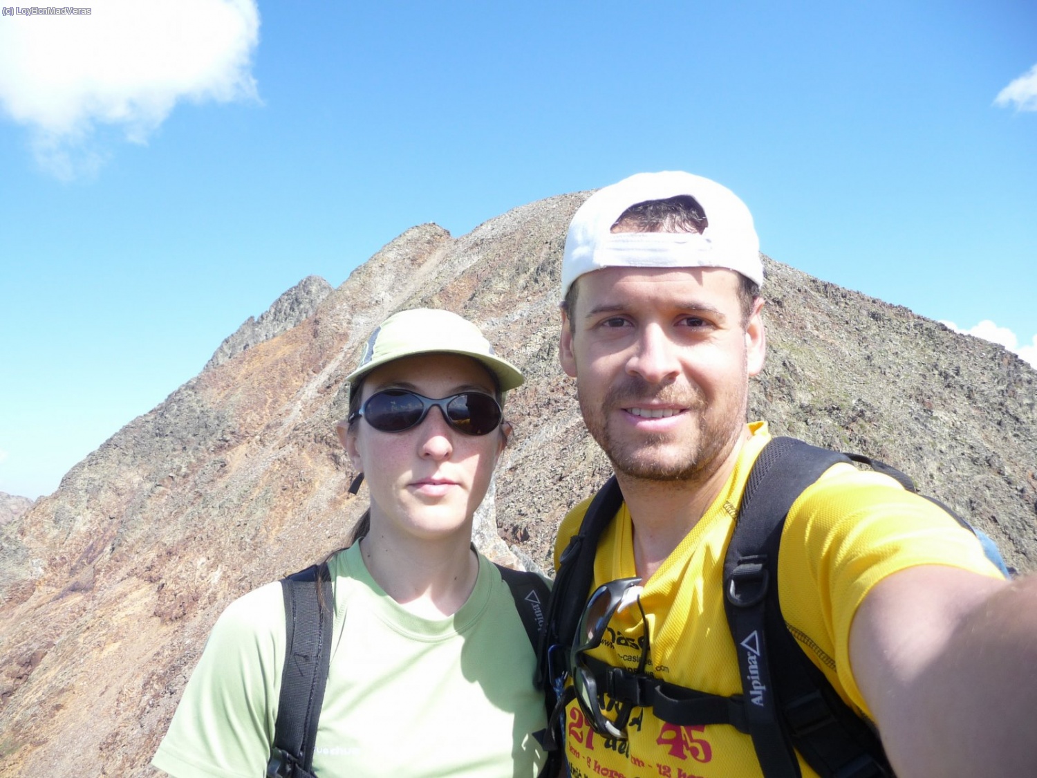 ABT en el Pic Rod&oacute; de Canalbona 3004m, primera cima del d&iacute;a