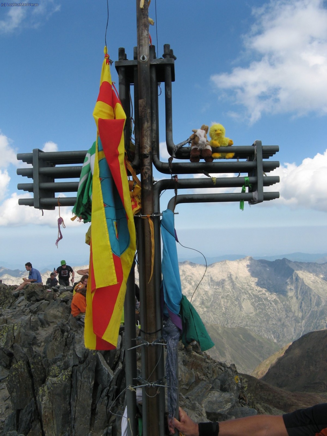 Picu i Cuaqui en la cima