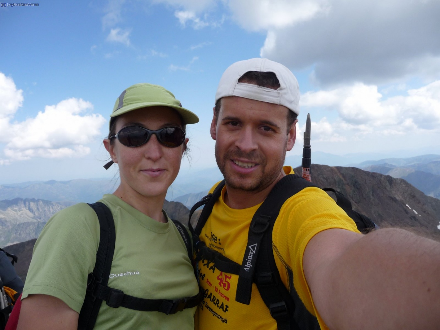 ABT en el Pic Verdaguer 3131m, cuarta cima